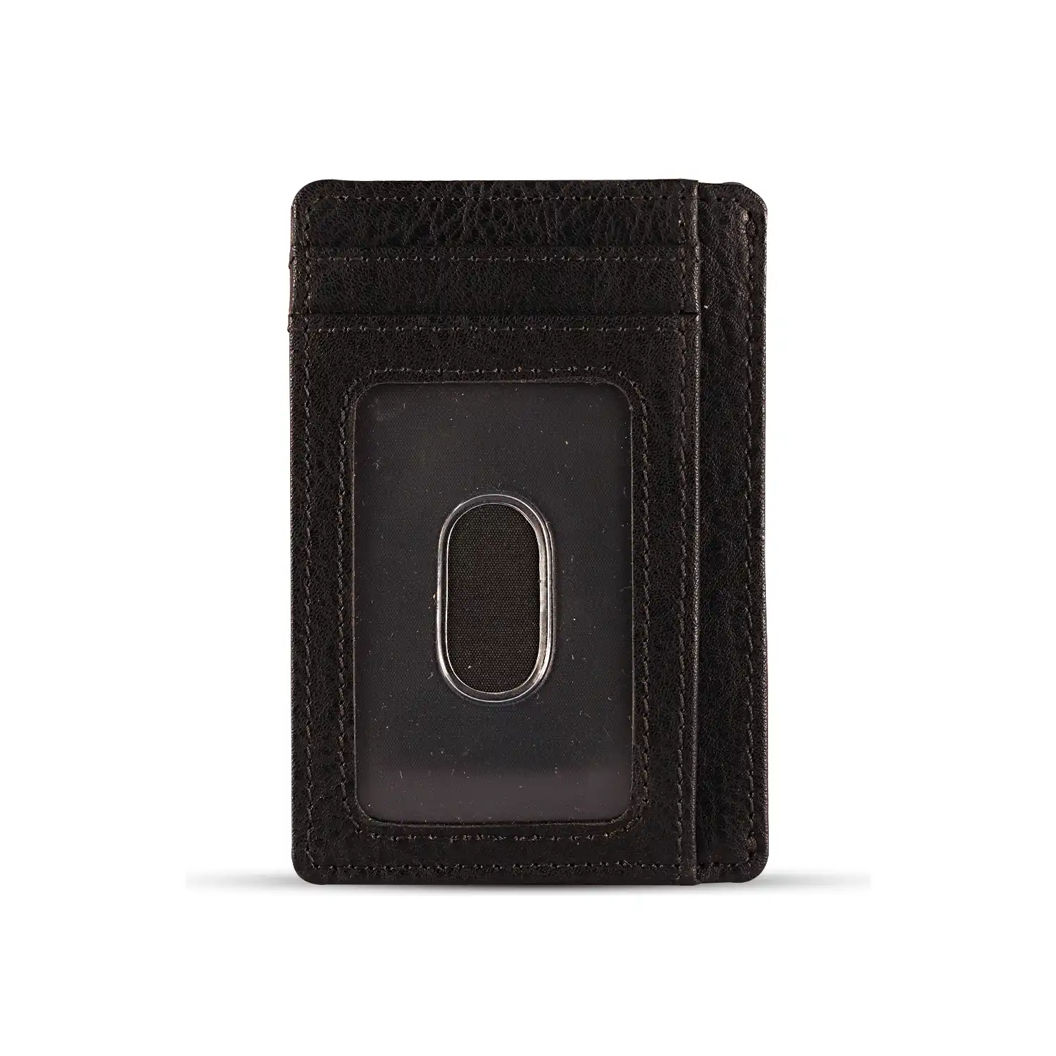 Front Pocket Card Case PU Leather RFID Protected