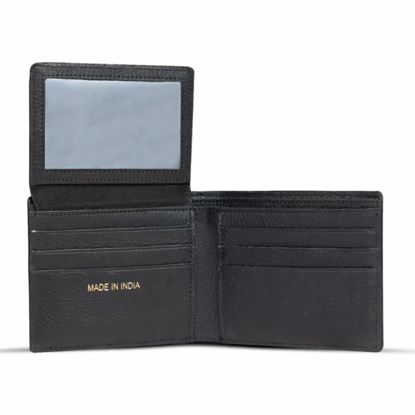 Mens Leather PassCase Bifold Wallet