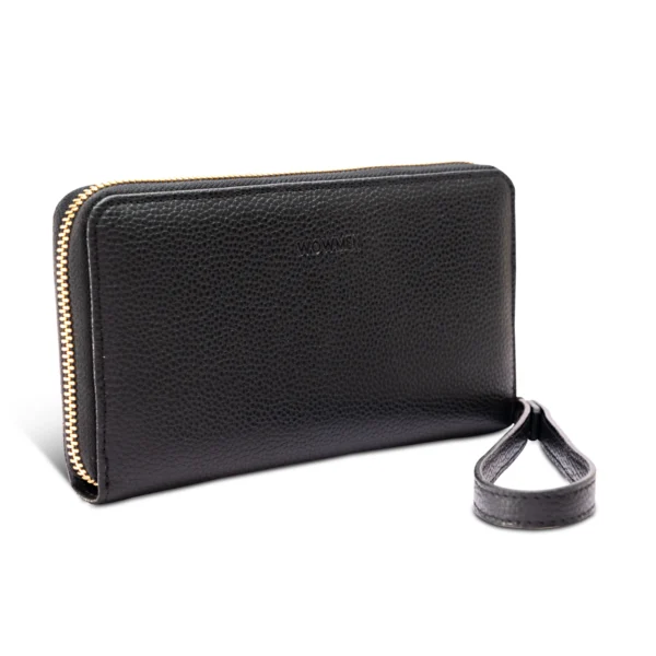 Momens Zip Around Wallet PU Large RFID Protected