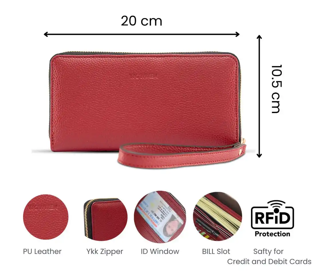 ZipAroundWallet_Red